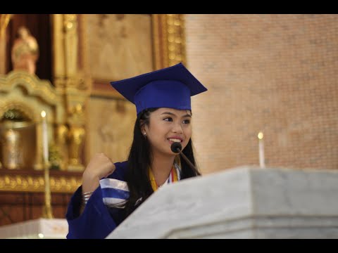 Senior High School Graduation 2021 - Valedictory Address | Gabrielle George D. Cendaña